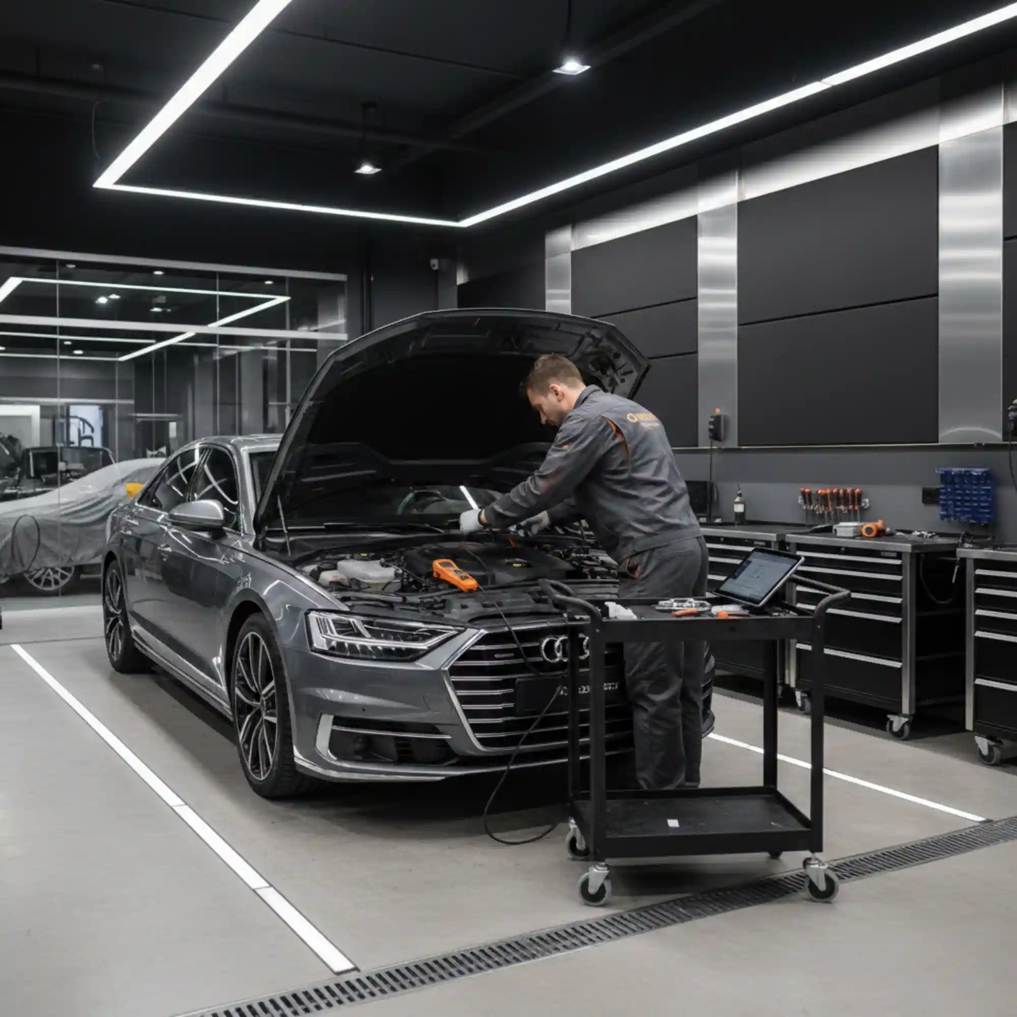 AC Works and Repair-Mercedes S-Class Car-Station One Autos-Dubai