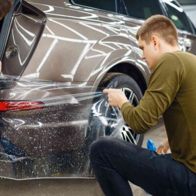 satin car wrap