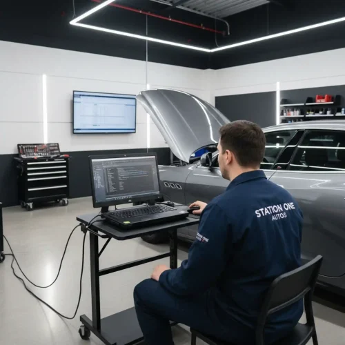 Computer Programming-gray Maserati Quattroporte Car-Station One Autos-Services-Dubai